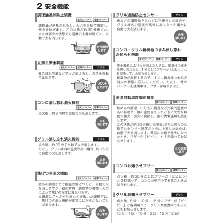 リンナイ（Rinnai） KG35NGRL-LP プロパンガス ガスコンロ 2口 左強火