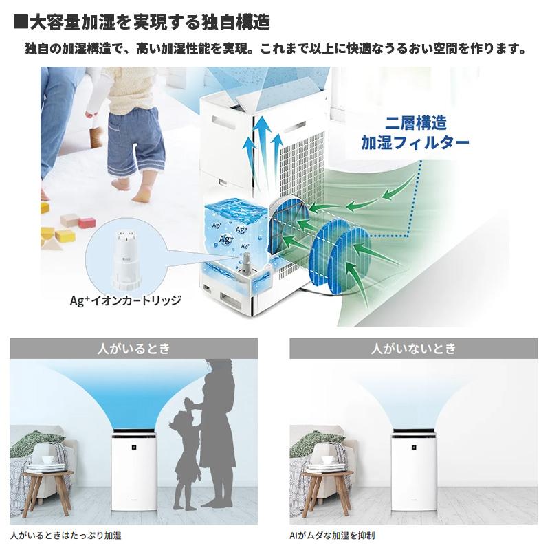 プラズマクラスター 加湿空気清浄機 シャープ 2023年モデル プラズマクラスター 加湿空気清浄機 シャープ 2023年モデル