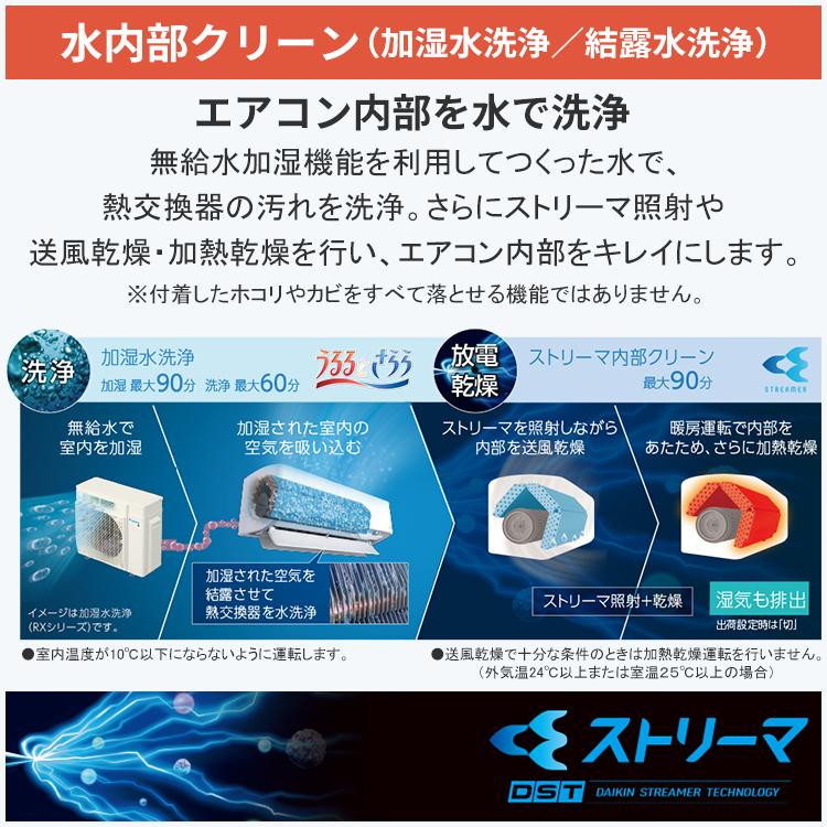 うるるとさらら 標準取付工事費込 エアコン おもに6畳 ダイキン RX 