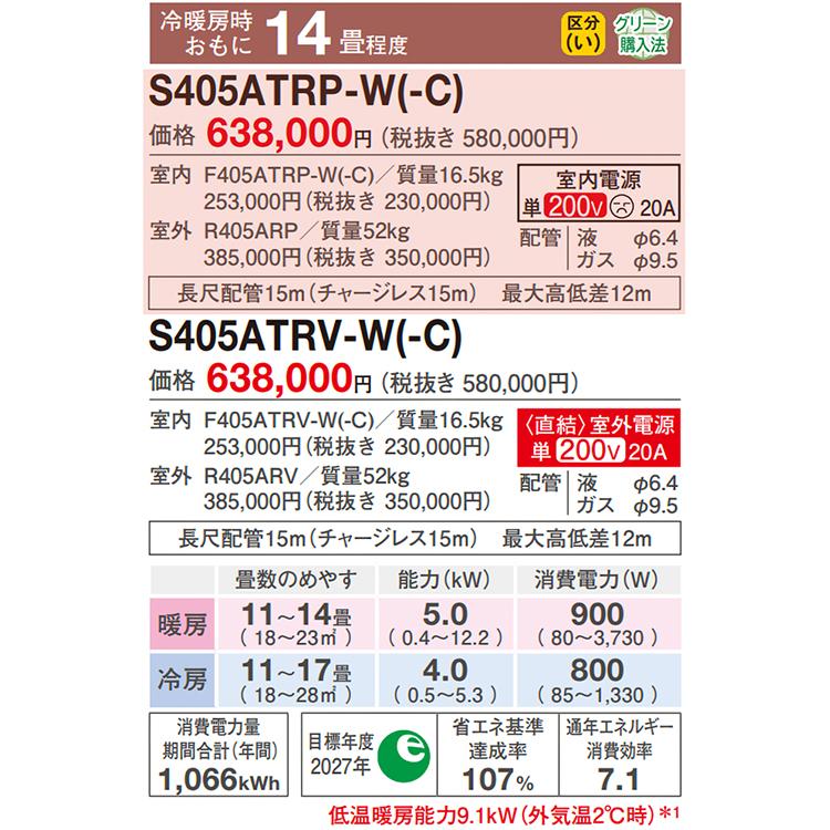 うるるとさらら エアコン おもに14畳 ダイキン RXシリーズ うる うるるとさらら エアコン おもに14畳 ダイキン RXシリーズ うる