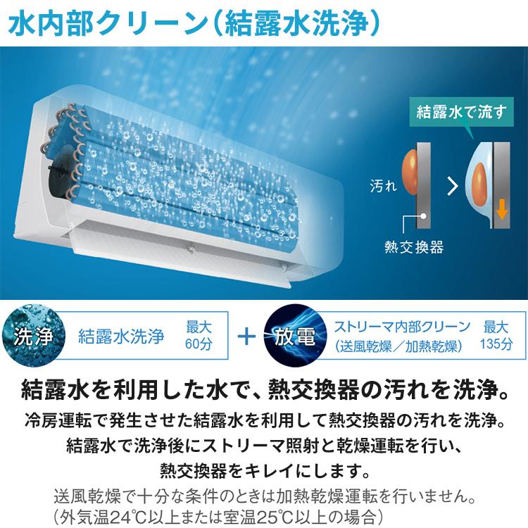 ストリーマ エアコン おもに18畳 室外電源タイプ ダイキン GXシリーズ