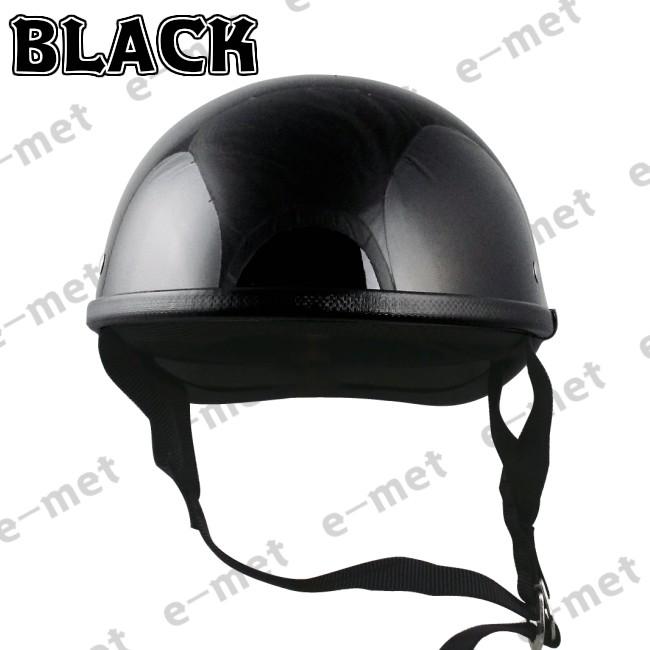 黒半キャップハーフヘルメット 半帽子原付ヘルメットハーレーヘルメットダックテール バイク ヘルメット ダックテール ハーフ ハーフヘルメット 半