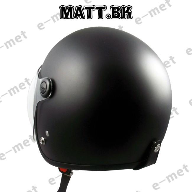 Harf Matt Black ジェットヘルメット Harf Matt Black ジェットヘルメット