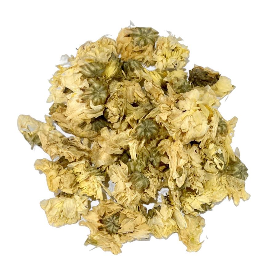 抗菊花50g 菊花 抗白菊 薬膳食材 きくか きっか 少量 小分け（Yahoo!・漢方・薬膳のミヂカナ薬局）