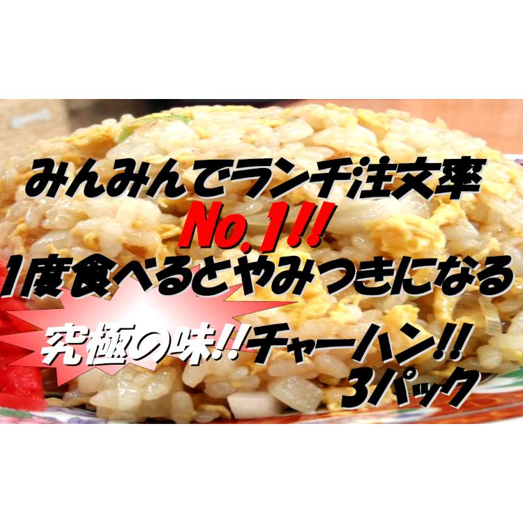 チャーハン 中華専門店みんみんのチャーハン 3パック テレビ取材殺到 リピーター続出 炒飯｜e-min-min｜02