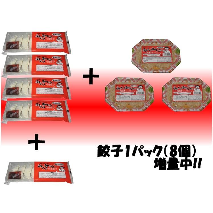 餃子40個 チャーハン3パック ぎょうざ ギョーザ ギョウザ