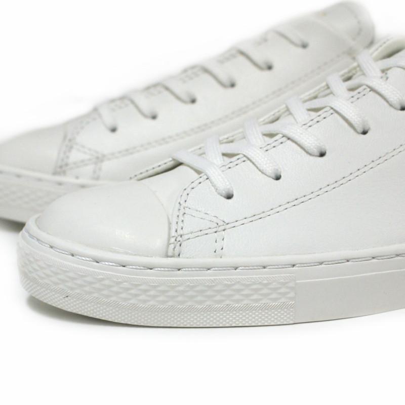 コンバース CONVERSE レザー オールスター クップ OX LEATHER ALL STAR COUPE OX ホワイト・ブラック｜e-minerva｜06