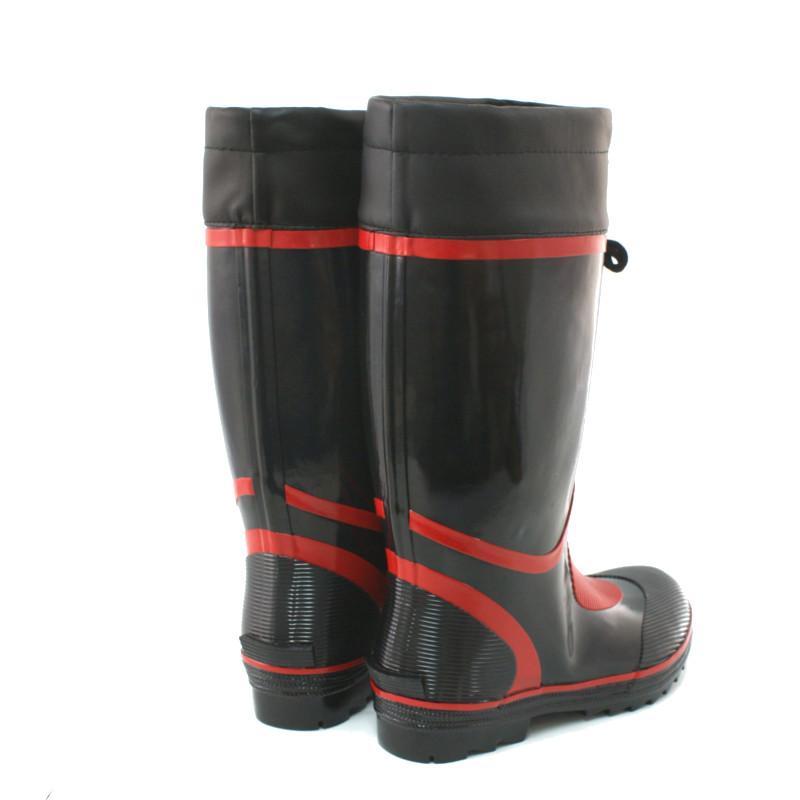 長靴 プロファイン NR-1000 レインブーツ ブラック/レッド