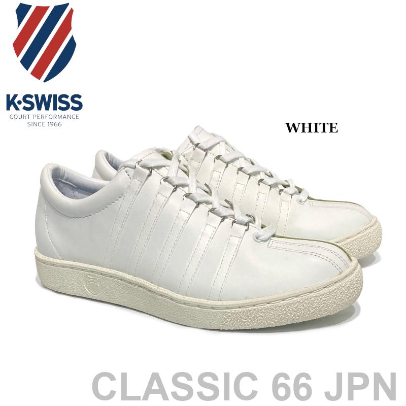 ケースイス K-SWISS CLASSIC 66 クラシック66 JPN スニーカー ホワイト｜e-minerva｜02