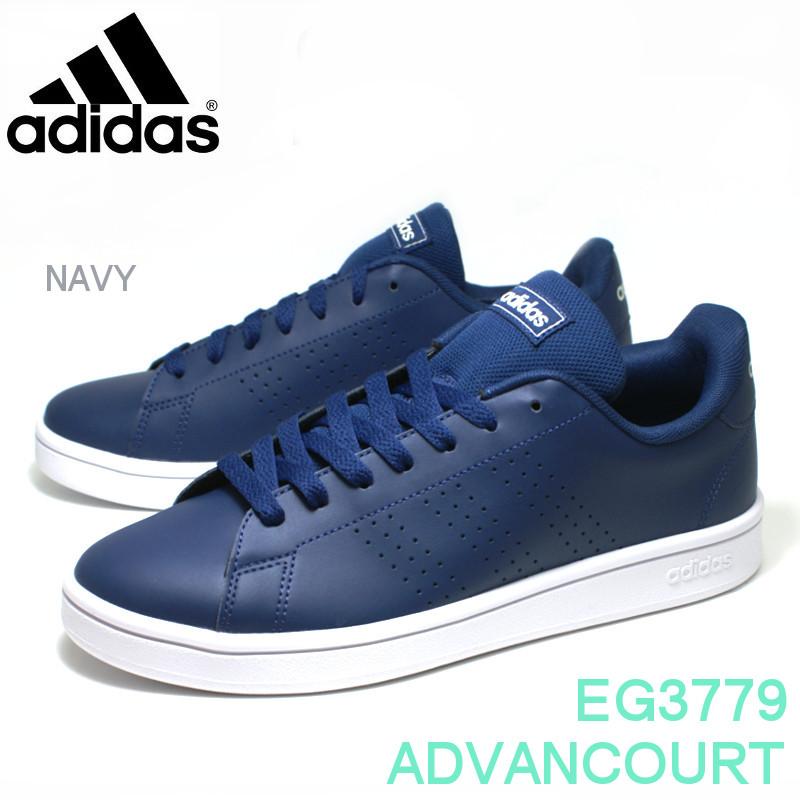 アディダス・ステラ・ネイビー×ブルースコート・XS adidas（アディダス） ユニセックススニーカー アドヴァンコート