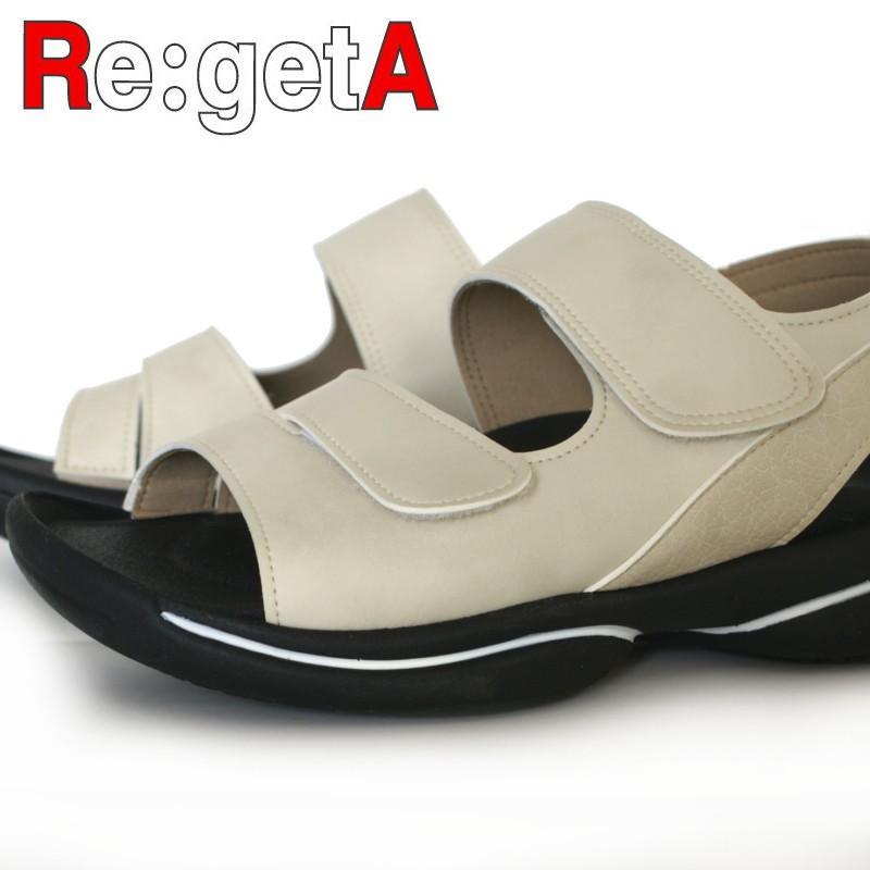 リゲラsg Re:getA リゲッタ レディース グランスタイルベルクロサンダル