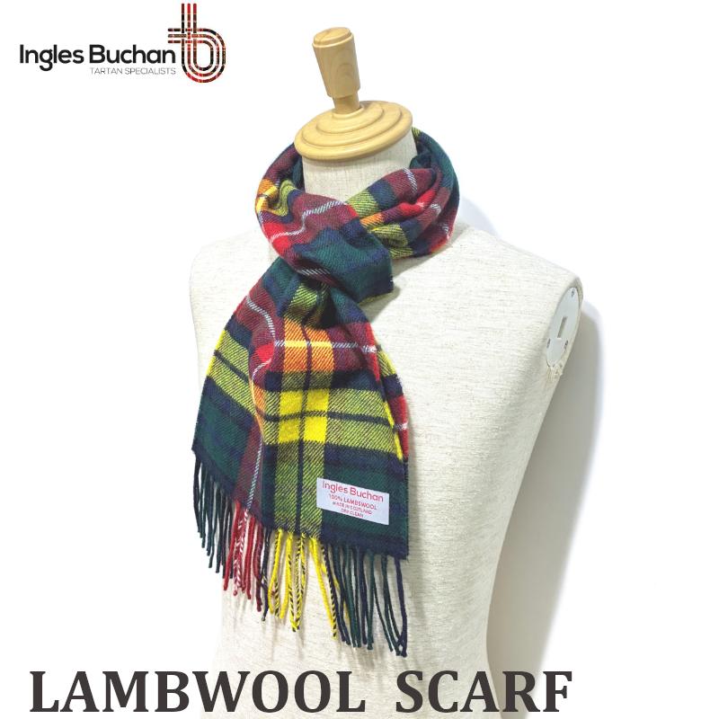 メール便】イングレス ブキャン マフラー スカーフ 25×180cm