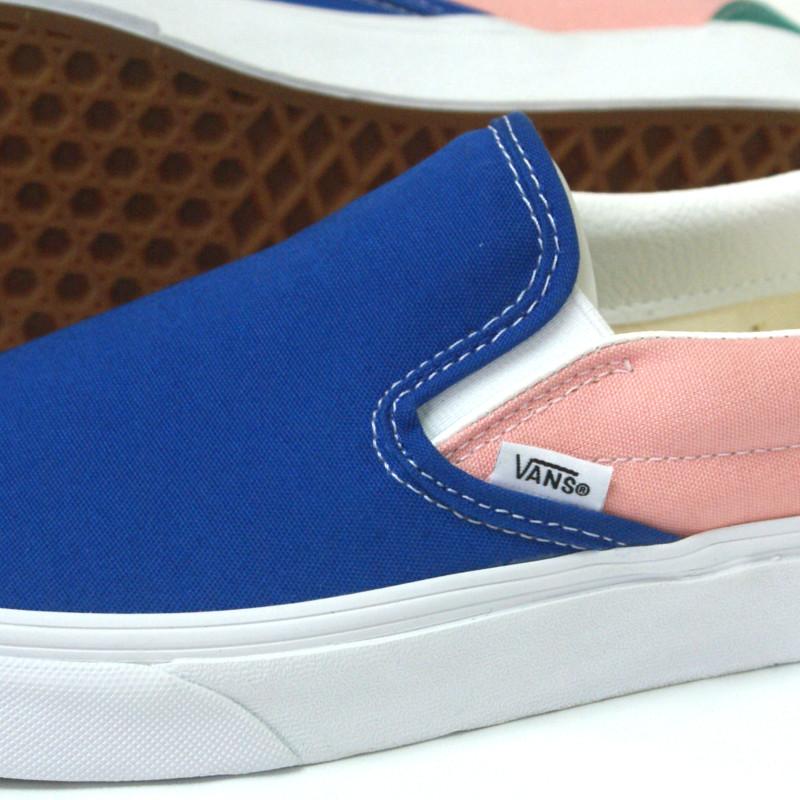 バンズ VANS CLASSIC SLIP-ON  スリッポン VN0A33TB9EJ MULTI/TRUE WHITE US企画｜e-minerva｜04