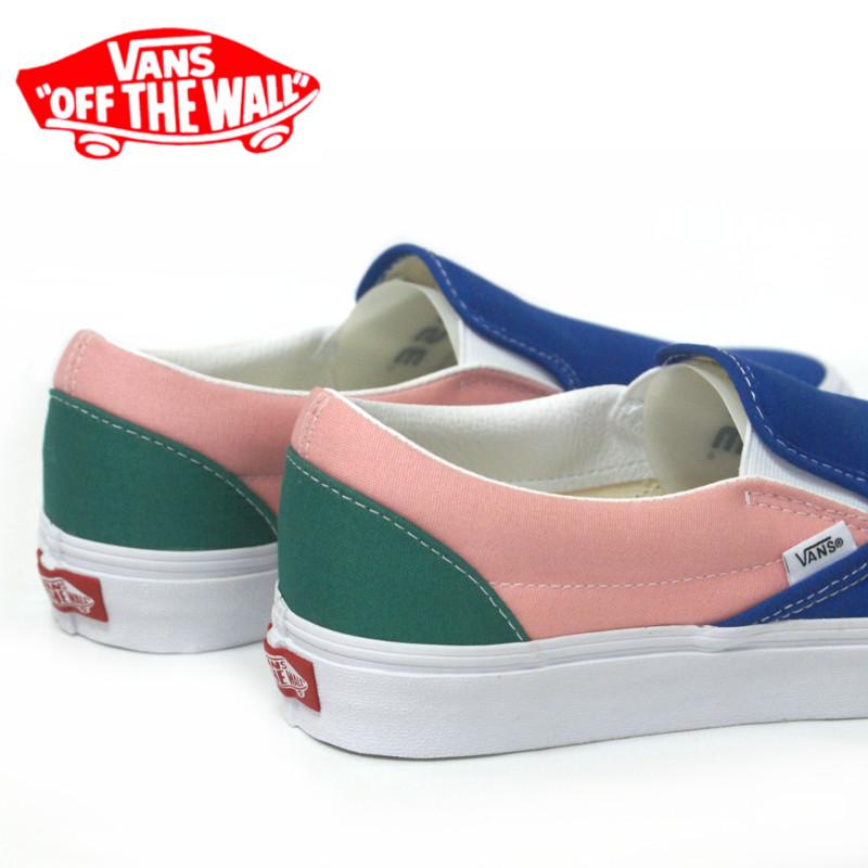 バンズ VANS CLASSIC SLIP-ON  スリッポン VN0A33TB9EJ MULTI/TRUE WHITE US企画｜e-minerva｜05