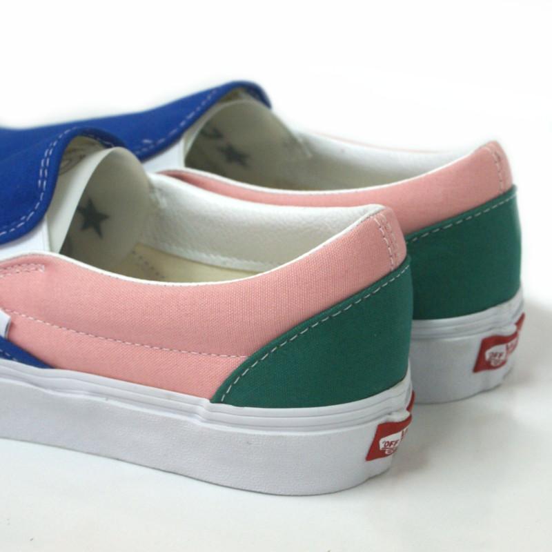 バンズ VANS CLASSIC SLIP-ON  スリッポン VN0A33TB9EJ MULTI/TRUE WHITE US企画｜e-minerva｜07