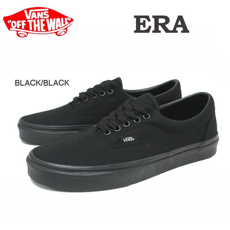 バンズ スニーカー　エラ VANS ERA  BLK/BLK オールブラック【並行輸入品】｜e-minerva｜02