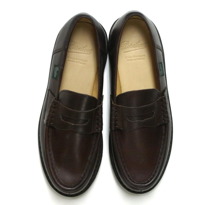 PARABOOT REIMS パラブーツ ランス シューズ ローファー 099413 メンズ  靴 ブラウン｜e-minerva｜04