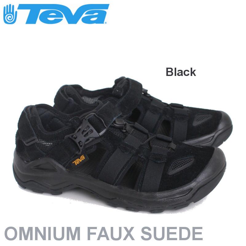 テバ Teva オムニウム フォックス スエード OMNIUM FAUX SUEDE メンズ ブラック・オリーブ｜e-minerva｜02