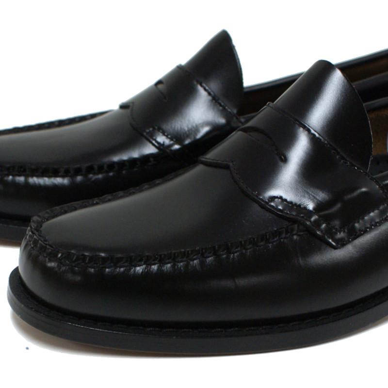 リョウタG.H.bass weejuns LOGAN us8.5 ブラック ローファー | 11035H LOGAN / BLACK (LEATHER SOLE) - G.H.BASS