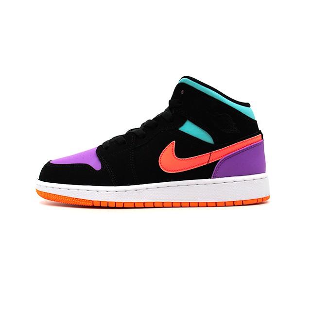 air jordan 1 mid multicolor gs