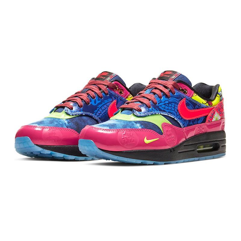 ナイキ Nike スニーカー エア マックス 1 チャイニーズニューイヤー Air Max 1 Premium Chinese New Year Longevity Blue Pink Cu61 460 Cu61 460 Emnr Eminor Sneakers 通販 Yahoo ショッピング