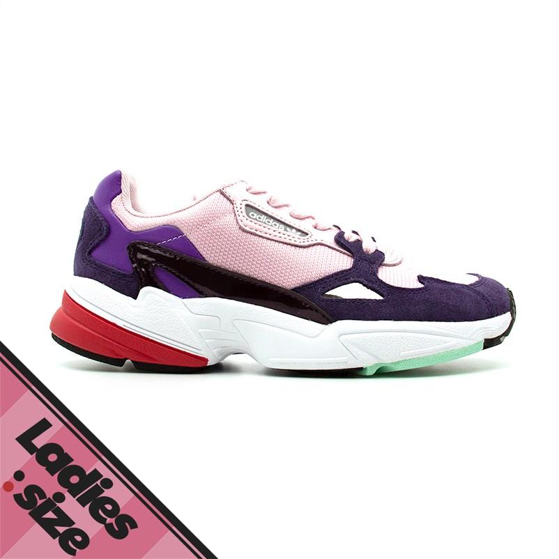 アウトレット品 アディダス Adidas スニーカー ファルコン Falcon Clear Pink Legend Purple W 75 O 75 Emnr Eminor Sneakers 通販 Yahoo ショッピング