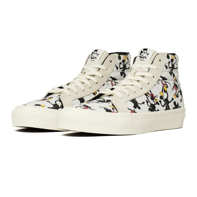 バンズ Vans スニーカー スケートハイ ディズニー Vans Vault Disney Mickey Mouse 90th Og Sk8 Hi Va38fyrnq Va38fyrnq E Minor 通販 Yahoo ショッピング