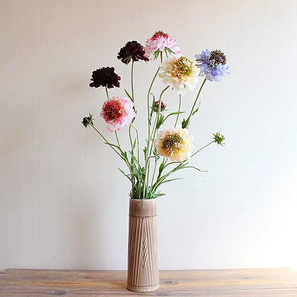 ＜ 閉店SALE 在庫処分価格 > スカビオサスプレー 造花 フェイクフラワー 未触媒 |  | 01