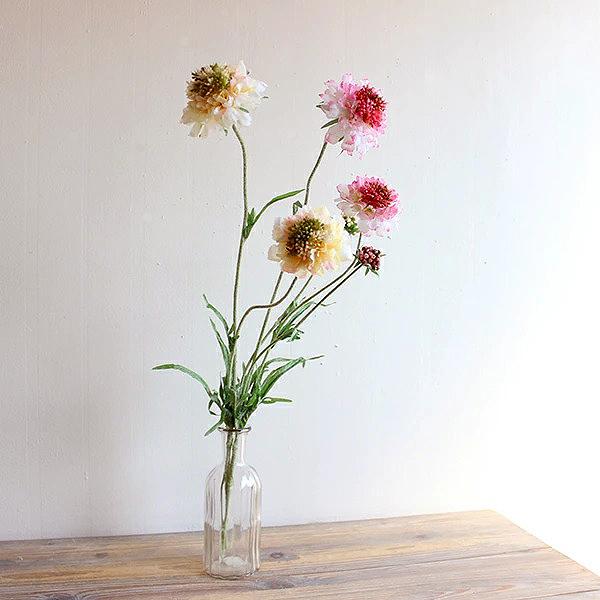 ＜ 閉店SALE 在庫処分価格 > スカビオサスプレー 造花 フェイクフラワー 未触媒 |  | 05