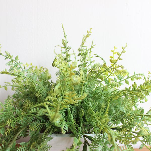 ボックスファーン 23cm  造花 観葉植物  フェイクグリーン CT触媒 消臭 ディスプレイ 装飾 オリジナル リアル 御祝い お祝い 開店 |  | 02