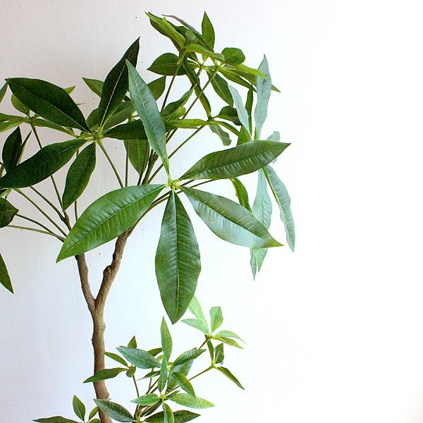 パキラ 130cm 白鉢 K-1 造花 観葉植物 CT触媒 大型 人工観葉植物