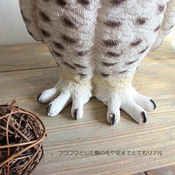 シロフクロウ hilarious　雑貨 アニマル オーナメント |  | 02