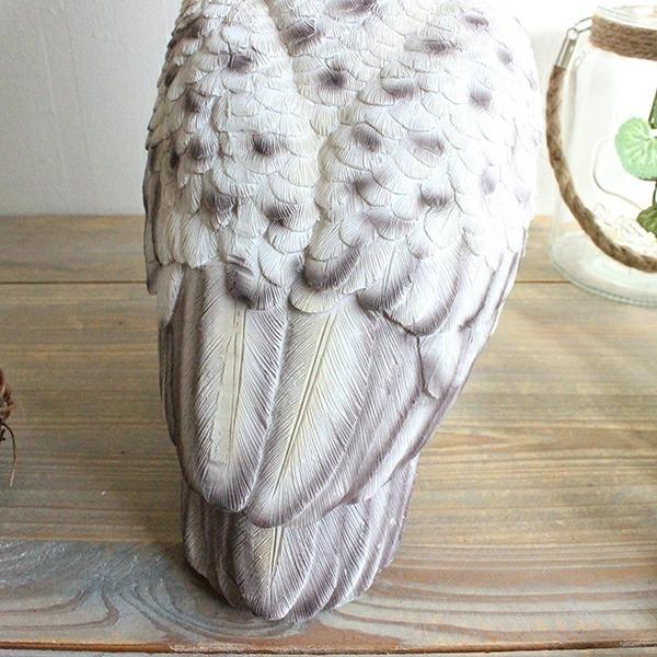 シロフクロウ hilarious　雑貨 アニマル オーナメント |  | 05