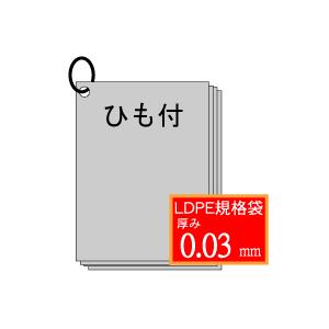 LD03規格袋10号180×270mmヒモ付 6000枚