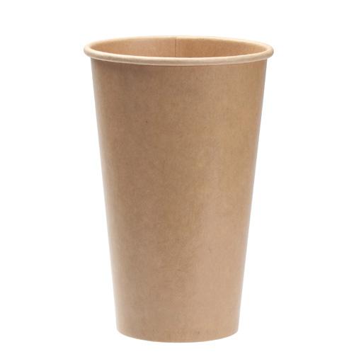 グランドセール 紙コップ18オンス 540ml 未晒 800個 おしゃれで かわいいナチュラルカラーが人気の紙コップ