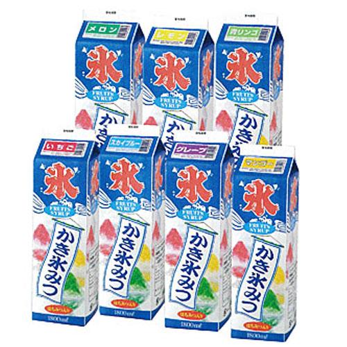 かき氷シロップ（蜜）1800ml 1本 : みやこオンラインショッピング