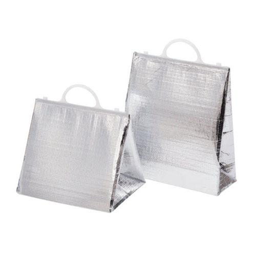 【送料無料】ミナクールパック CG13 保冷袋手提げ 折込V 特大 100枚 ミナクールパック CG13 保冷袋 手提げ折込V袋 特大 100枚 : みやこ