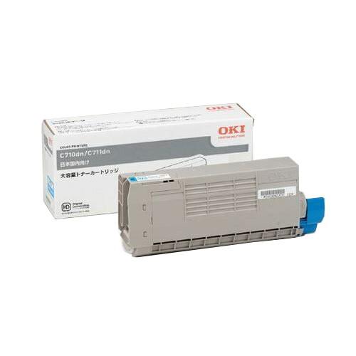 OKI　大容量トナーカートリッジ　シアン　TNR-C4GC2 OKI（OKIデータ）TNR-C4GC2 大容量シアン 純正 : みやこオンライン