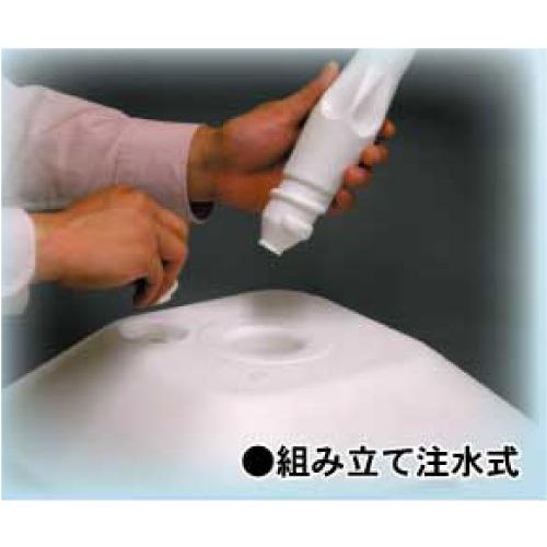 のぼり用ポール台 角型16L（注水式） 1台｜e-miyaco｜02