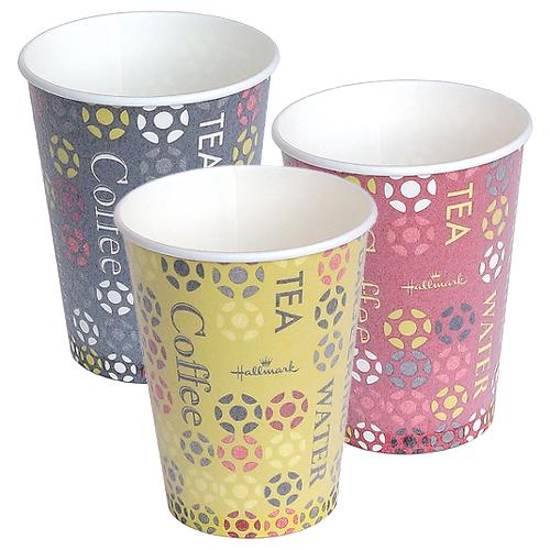 断熱紙コップ9オンス ストロングカップHMカフェ275ml 1000個 : みやこ