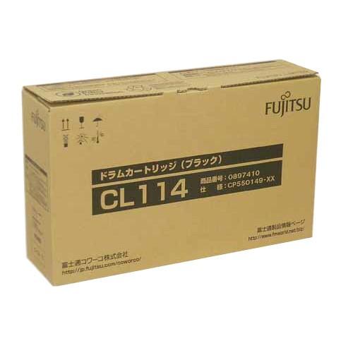FUJITSU（富士通）ドラムカートリッジCL114ブラック 純正 みやこオンラインショッピング - 通販 - PayPayモール