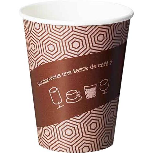 デザインカップ 厚紙コップ280ml（タッセドカフェ） 1000個