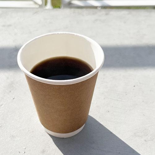 二重断熱紙カップ8オンス クラフト 280ml 1000個_3