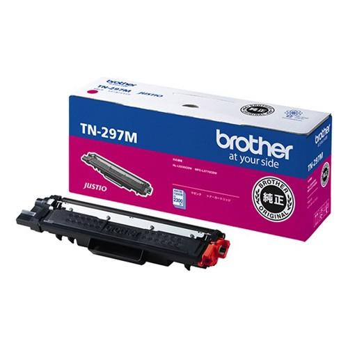 [新品、未使用、未開封]ブラザー　トナーカートリッジ　TN-297M　マゼンタ 純正brother TN-297M 大容量マゼンタ : みやこオンライン