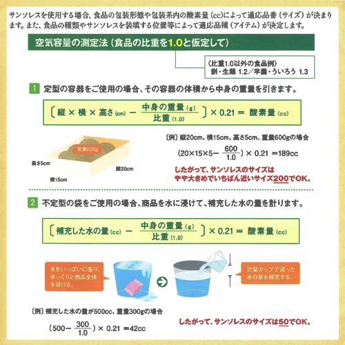 脱酸素剤サンソレスSP-150(鉄系自力反応型速効タイプ) 3000個の画像