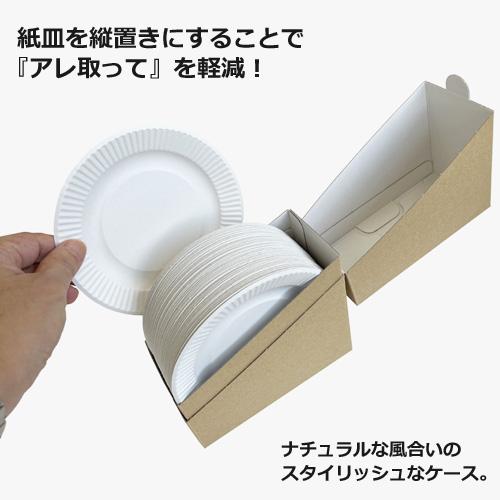 卓上紙皿15cm 1200枚（100枚×12小箱） : みやこオンラインショッピング
