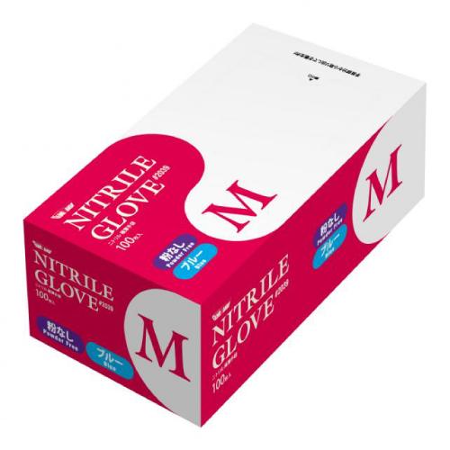 2039 ニトリルグローブ ブルー M 3000枚 : みやこオンライン