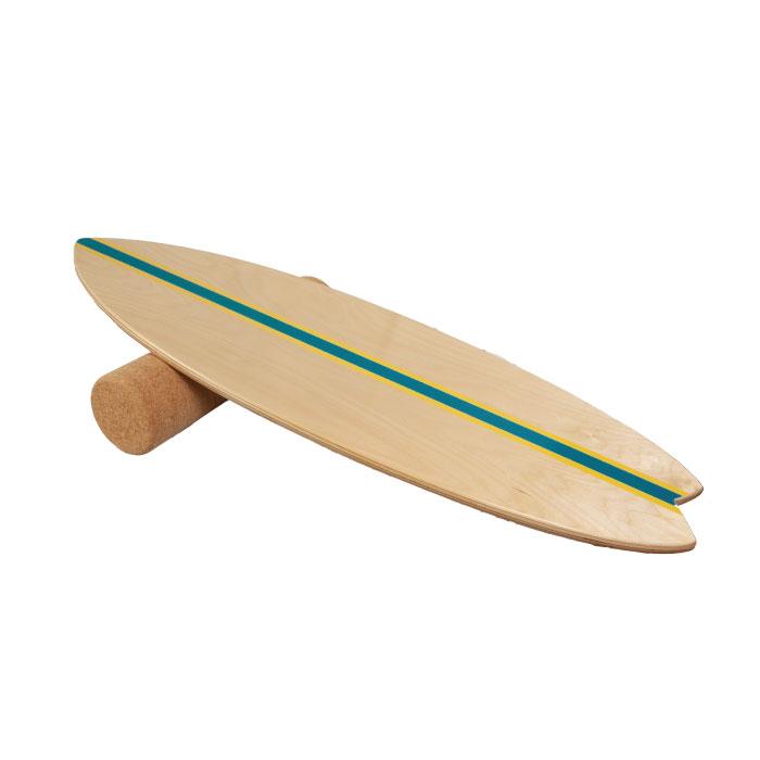 木製サーフボード型バランスボード 送料無料】バランスボード サーフィン エクササイズ ダイエット