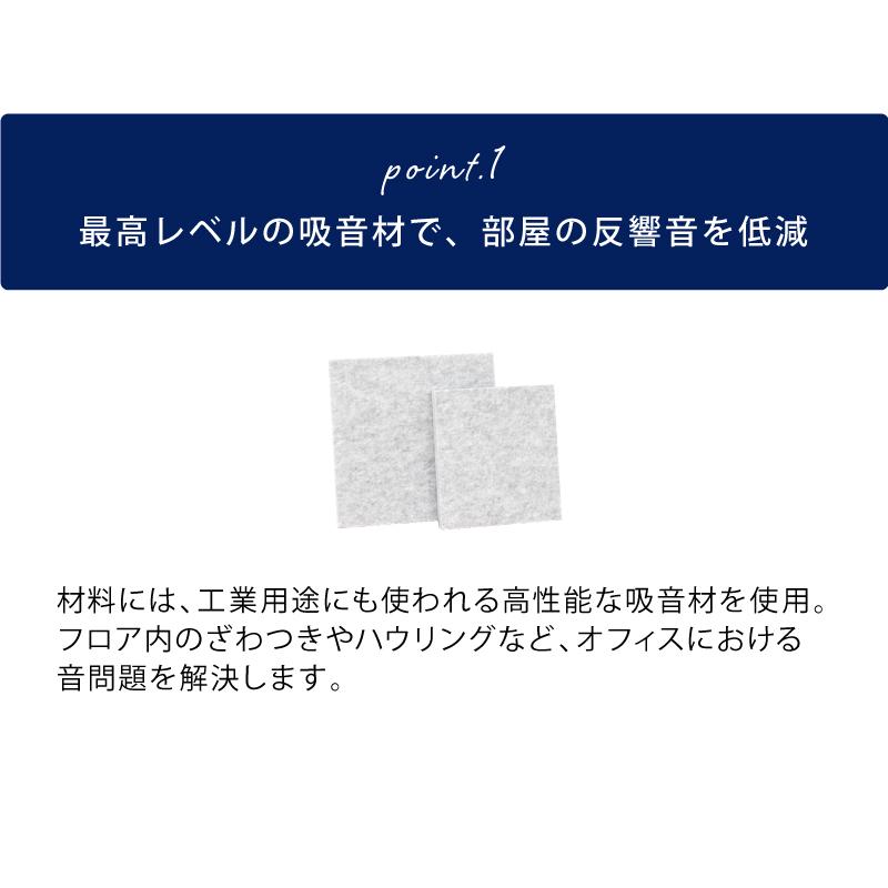 オフィス吸音パネルOTTO R オットー・アール 六角形 直径35.4cm 吸音材 オフィス家具 会議室 デザイン おしゃれ 在宅ワーク 反響対策 【アルマット】