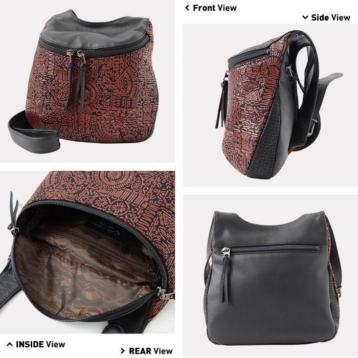 古都印伝 バッグ ショルダーバッグ レディース ナイル 本革 鹿革 日本